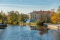 Orebro during autumn in Sweden